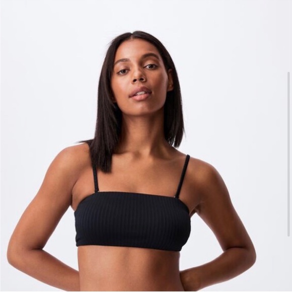 Cotton On Black Ribbed Bikini - Picture 2 of 8